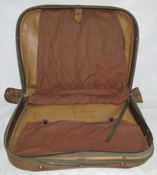 WW2 US Paratrooper B - 4 Suitcase W/Occupation Artwork - 11th AB/187th PGI - Named 9