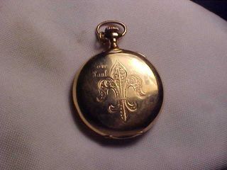 Elgin Hunting Case Pocket Watch,  12 Size,  15 Jewels