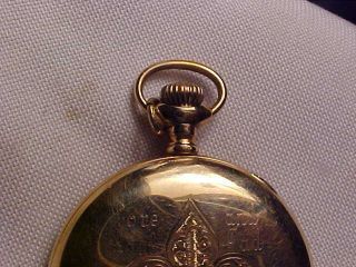 Elgin Hunting Case Pocket Watch,  12 Size,  15 Jewels 2
