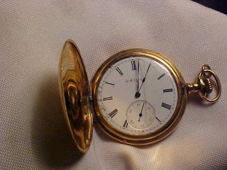 Elgin Hunting Case Pocket Watch,  12 Size,  15 Jewels 4