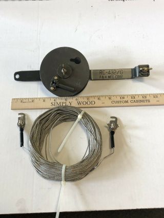 Military Rc - 432/g Radio Long Wire Antenna Dipole W/reeling Machine