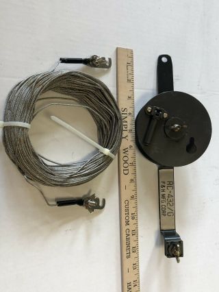Military RC - 432/G Radio Long Wire Antenna Dipole W/Reeling Machine 5