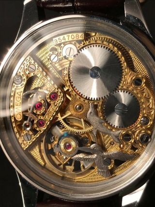 Mens vintage watch omega mechanical swiss pocket antiques 6