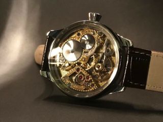 Mens vintage watch omega mechanical swiss pocket antiques 8