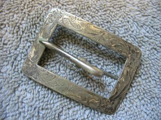 Dug Awesome Silver Sash Buckle From C.  S.  Cavalry Camp - Louisa,  Va. 4