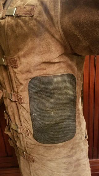 Vintage USMC Scout Sniper Professional Leather Shooting Jacket Vietnam Era 6