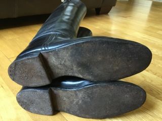 British army cavalry officers leather boots uk size 10 post ww2 4