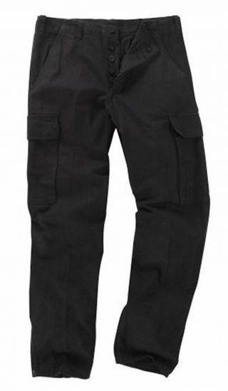 German Army Moleskin Combat Trousers Pre - Washed Cotton Workwear Fishing Pants