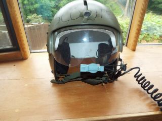 Vintage Vietnam Era Helicopter Helmet Army Usa