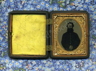 ID ' D SOLDIER KILLED BY FIRST SHOT MADE AT THE BATTLE OF SHILOH CIVIL WAR TINTYPE 2