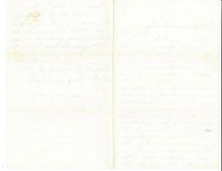 Civil War Soldier Letter May 27 1863 Orleans 16th Nh " Makes A Good Nurse "