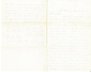 Civil War Soldier Letter 16th Nh Orleans W/cover Describes Hospital