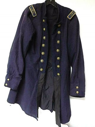 Rare Unique Vintage Military Jacket With Buttons.  (civil War?)