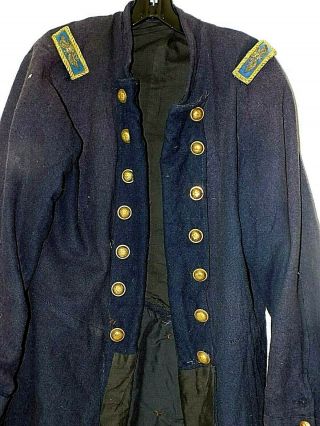 Rare Unique Vintage Military Jacket with Buttons.  (Civil War?) 2