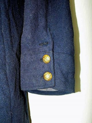 Rare Unique Vintage Military Jacket with Buttons.  (Civil War?) 4