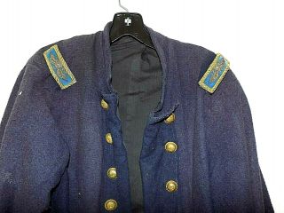 Rare Unique Vintage Military Jacket with Buttons.  (Civil War?) 5