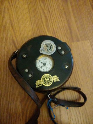 Vintage Detex Guardsman Night Watchman Clock With Case No Key