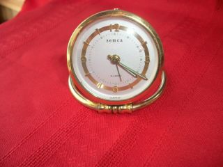 1950 ' s Phinney Walker Semca Alarm Clock Germany 2