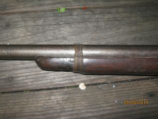 Rare 1863 Confederate States Richmond Virginia Armory Low Hump Musket 7