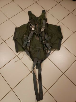 Ba - 22 Military Ejection Seat Parachute Container L6