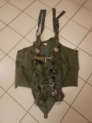 Ba - 22 Military Ejection Seat Parachute Container / With Risers L1