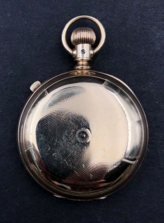 1885 Waltham 14s 13j Chronograph Pocket Watch Hillside/1884 2469458 Functioning 10