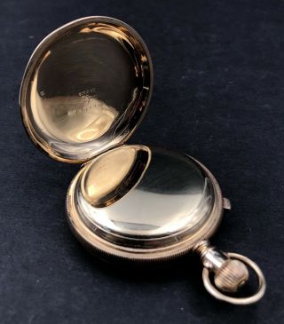 1885 Waltham 14s 13j Chronograph Pocket Watch Hillside/1884 2469458 Functioning 5