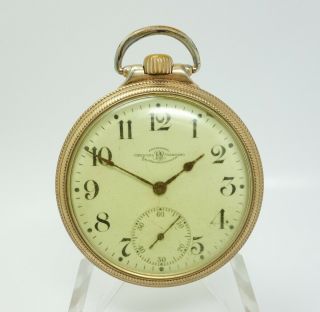 Antique Ball Watch Co 19j Official Railroad Standard Pocket Watch To Restore