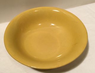 Antique Wedgwood Bowl Yellow Ware Drabware Vintage Mottled Cereal 6.  25”