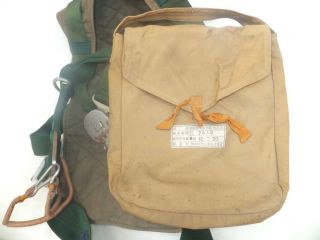 Imperial Japanese Army Air Corps 1943 97 Type Parachute Band With Storage Bag