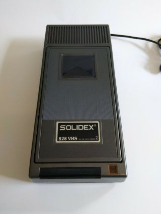Solidex Model 828 Vhs Rewinder