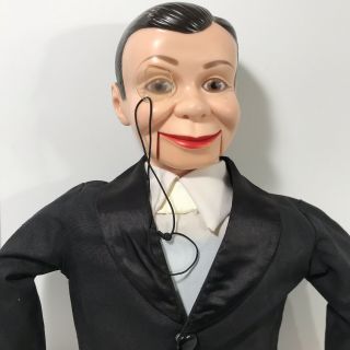 Vintage Charlie McCarthy Ventriloquist Dummy 1977 Juro Novelty Doll 3