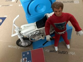 Evel Knievel Vintage Stunt Cycle Launcher 70s Please Read