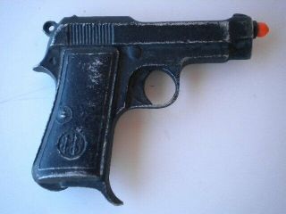 VINTAGE CAST ALUMINUM P.  08 LUGER /BERETTA TOY GUN LYTLE NOVELTY COMPANY 4