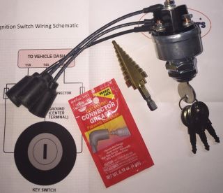 Install Kit,  Humvee (tm) Keyed Ignition Switch M998 Hmmwv Plug & Play