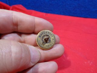 Antique Civil War Era Metal Button 31 4