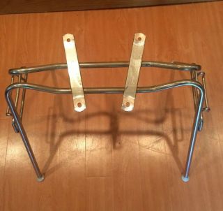 Chrome Stacking Base For Eames Herman Miller Shell Chair Narrow Mount 4