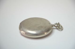 Rare Antique Omega Pocket Watch,  Silver,  Oversize In Work
