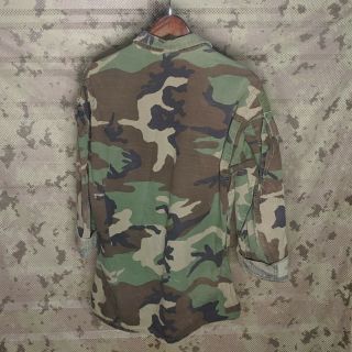 US M81 Woodland Camo Camouflage RAID Mod Modified Uniform Shirt Medium Regular 2
