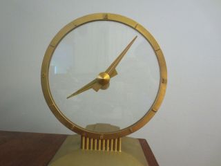 Vintage Deco Jefferson Golden Hour Mystery Clock Parts