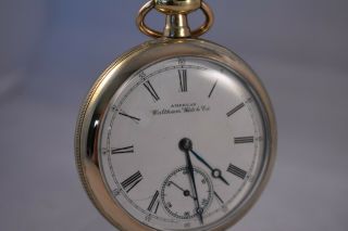 Antique 16s Waltham 15j Pocket Watch