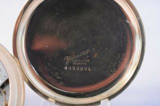 Antique 16s Waltham 15j Pocket Watch 5