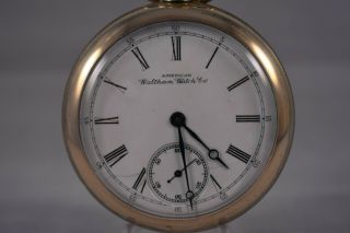 Antique 16s Waltham 15j Pocket Watch 7