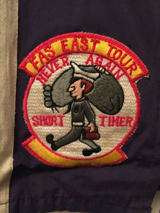 Vintage USMC Vietnam Tour Jacket featuring Ed 