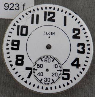 Elgin B.  W.  Raymond 16 S 21 J Railroad Pocket Watch Movement Only,  Gilt,  Parts