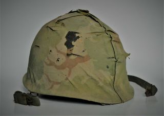 Untouched Vietnam War Us Army Usmc Military M1 Helmet