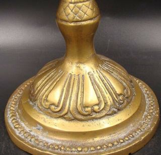 Handmade Carving Statue Copper Brass oil lamp Candlestick Parrot Art Deco 4