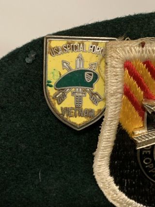Vietnam War US Army Special Forces Green Beret Named 8