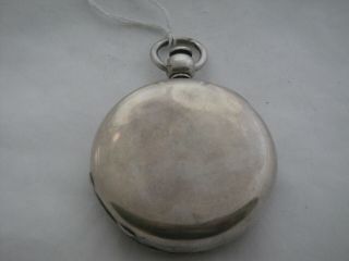 Civil War Era Aug 1864 P S Bartlett Waltham 11J 18s slv hunt cs KW pocket watch 3