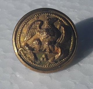 Civil War Federal Navy Military Button - Backmarked Josh Starkey London